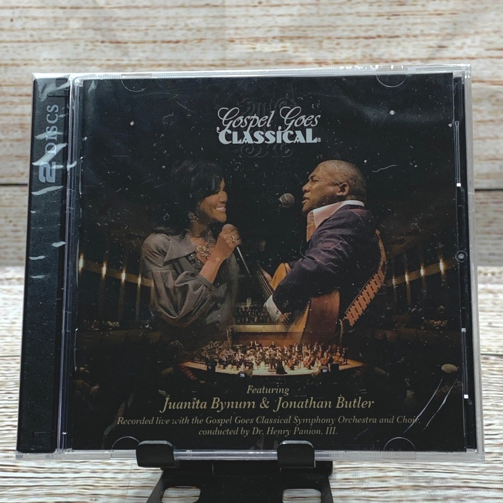 Juanita Bynum & Jonathan Butler - Gospel Goes‎ Classical [2006 2 CD Set] Sealed